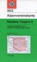 DAV Alpenvereinskarte 45/2 Niedere Tauern 2. 1 : 50 000 Wegmarkierung