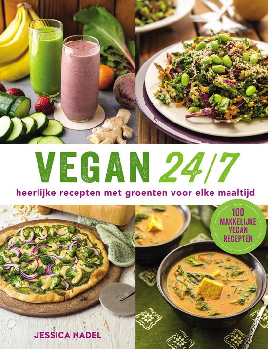 Boekomslag voor Vegan 24/7