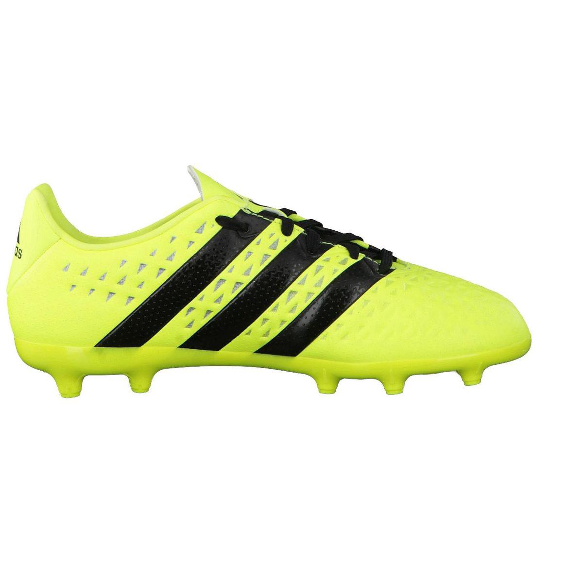 Adidas Ace 16.3 FG J geel voetbalschoenen kids | bol.com