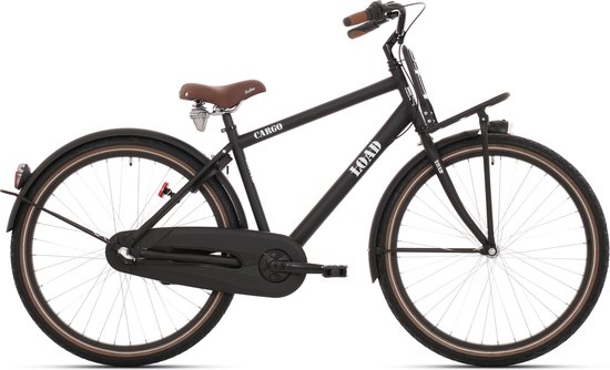 pakket Trots Verslaving kinderfiets Bike Fun Load jongens 26 inch nexus 3 matt zwart | bol.com