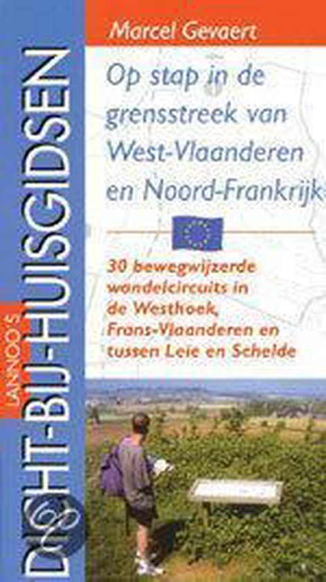 Cover van het boek 'Op stap in de grensstreek van West-Vlaanderen en Noord-Frankrijk'