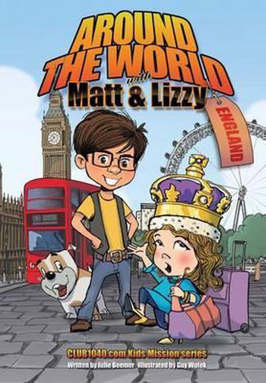 Around the World with Matt and Lizzy - England - cover