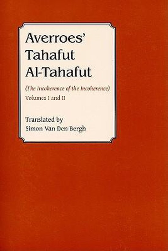 Averroes Tahafut Al-Tahafut