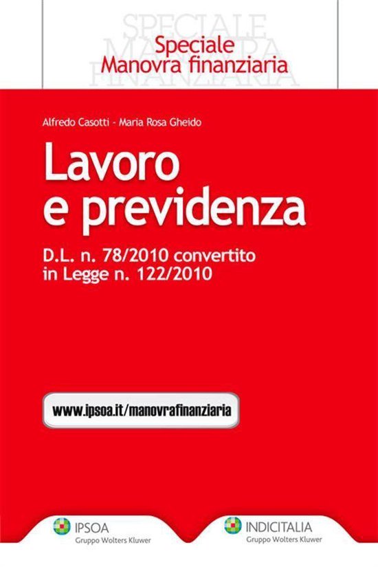 Lavoro e previdenza - cover