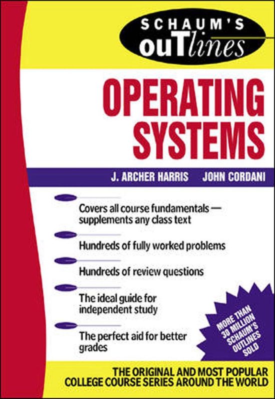 Schaum's Outline of Operating Systems - cover