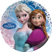 Hard plastic bord van Frozen™ - Feestdecoratievoorwerp