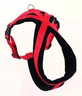 KARLIE Riem Hondentuig cross zw/rood 2.5x84 12