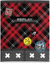 Schrift Replay Boys 3-pack A5 gelijnd