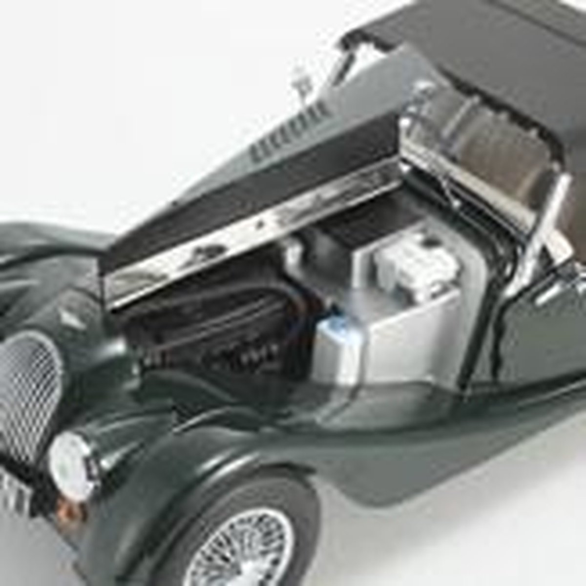 Kyosho 1:18 Morgan 4/4 Sport, Groen - met verwijderbaar dak | bol