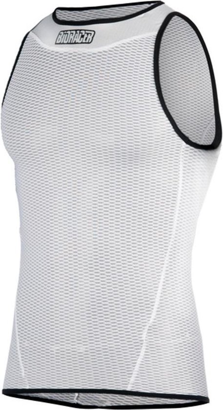 Bioracer Underwear Ondergoed bovenlijf wit Maat XL