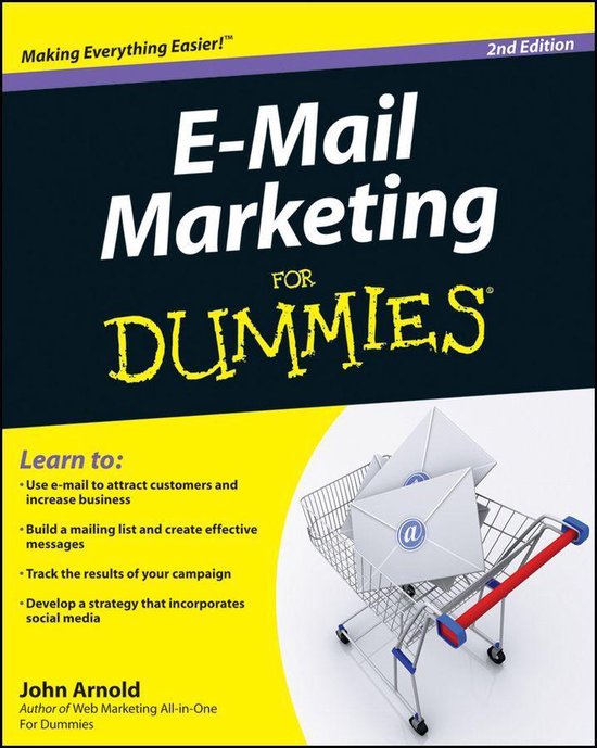 E-Mail Marketing For Dummies - cover