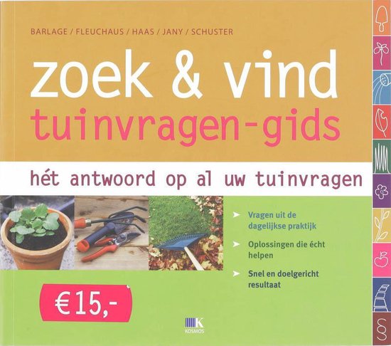 Cover van het boek 'Zoek & vind tuinvragen-gids'