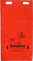DepoDog hondenpoepzakjes 2400 st. Rood blokverpakking 7203-2400
