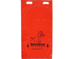 DepoDog hondenpoepzakjes 2400 st. Rood blokverpakking 7203-2400