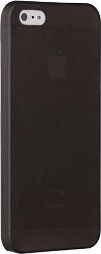 iPhone 5 5S / Ultra Dun Hoesje Case Zwart |
