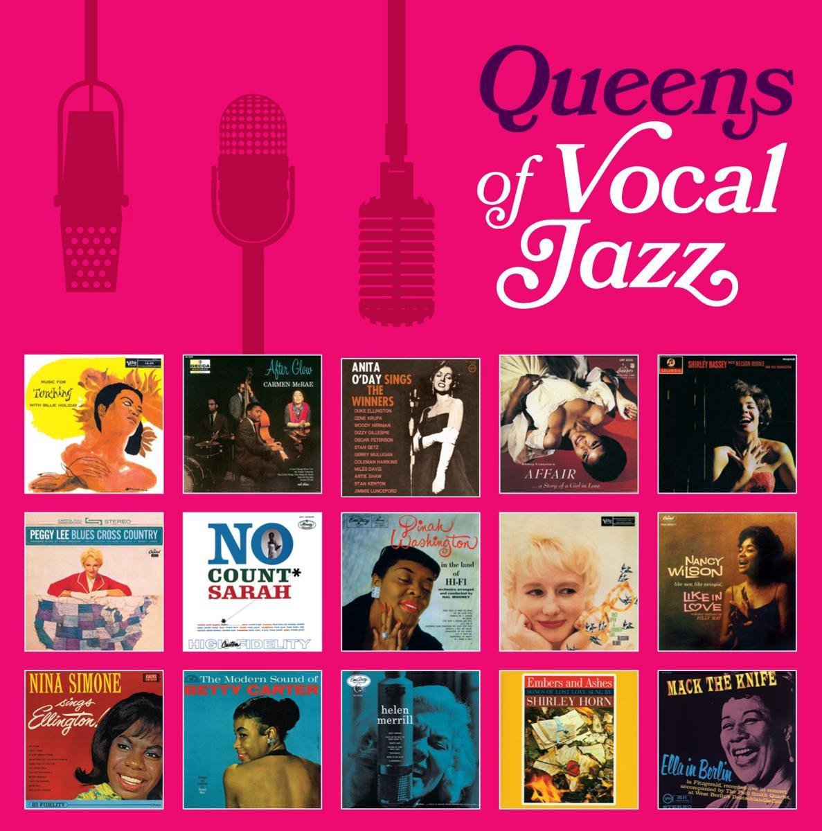 Various - Queens Of Vocal Jazz-Ltd-