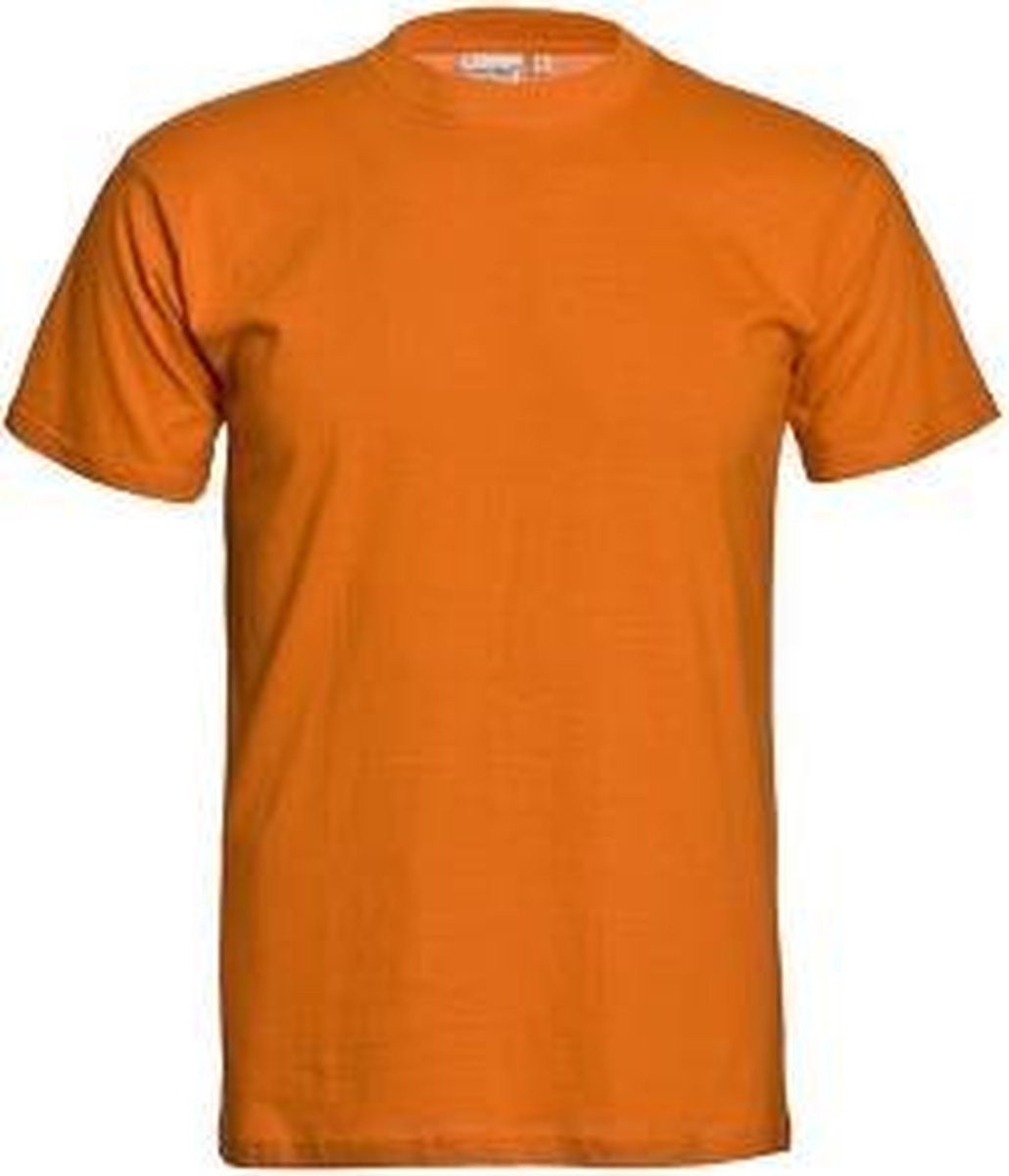 Santino oranje T-shirt Maat XL (vallen ruim)