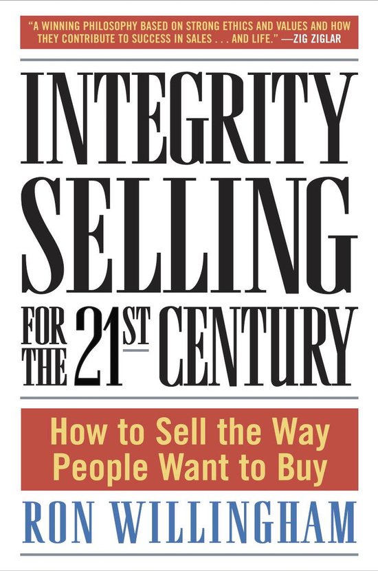 Integrity Selling for the 21st Century - cover