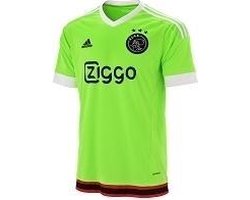 gebrek Ale Begunstigde adidas Ajax Uitshirt 2015/2016 - Voetbalshirt - Volwassenen - Maat XXL -  Lime/Wit | bol.com