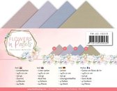 Linnenpakket - A5 - Precious Marieke - Flowers in Pastels
