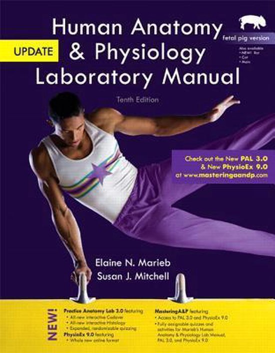 Human Anatomy & Physiology Laboratory Manual, Fetal Pig Version, Update