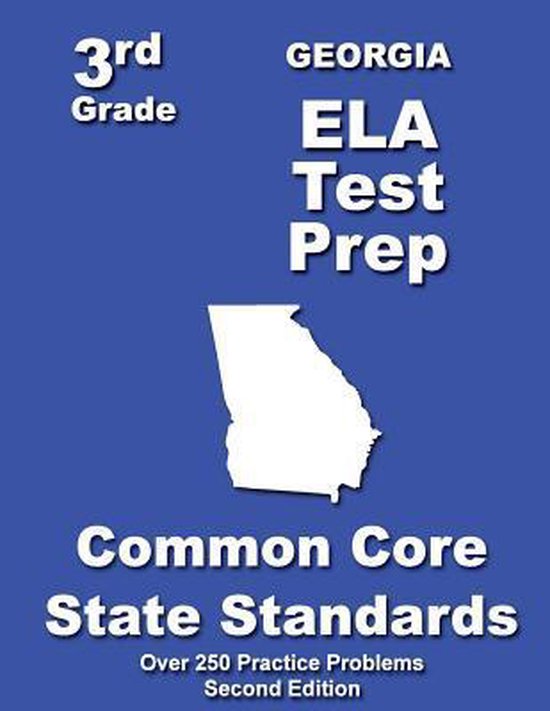 Georgia 3rd Grade Ela Test Prep - cover