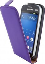 Mobiparts Premium Flip Case Samsung Galaxy Trend Lite Purple