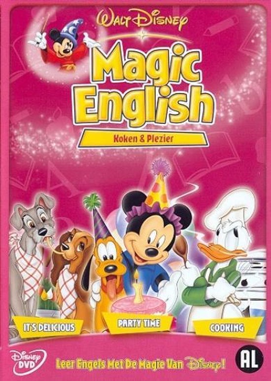 Cover van de film 'Magic English - Koken & Plezier'
