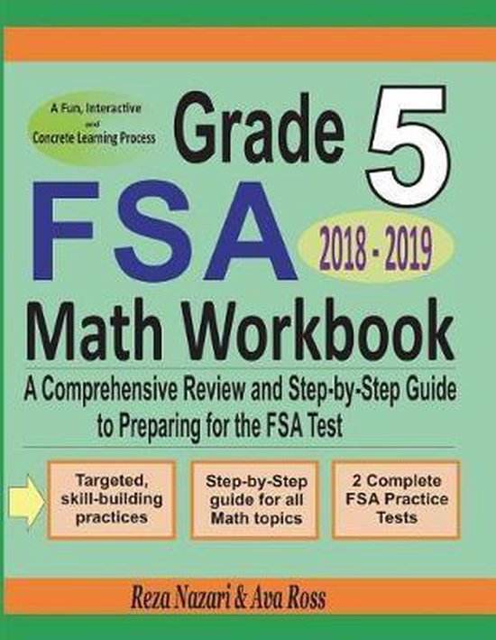 Grade 5 FSA Mathematics Workbook 2018 - 2019 - cover