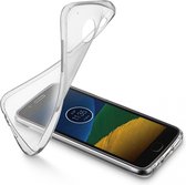 Cellular Line Motorola Moto G5, case, soft, transparant