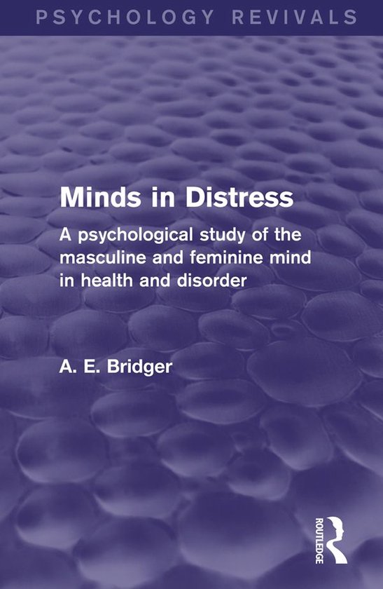 Minds in Distress (Psychology Revivals) - cover