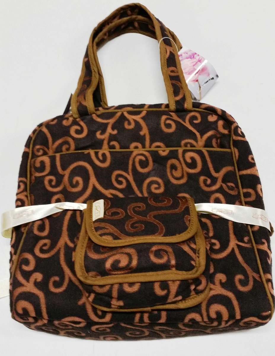 Karen Retro Style - Toilettas - Goudbruin