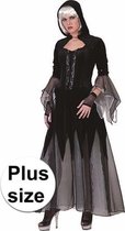 Halloween - Halloween - grote maten vampieren dames jurk / kostuum - horror outfit 44/46