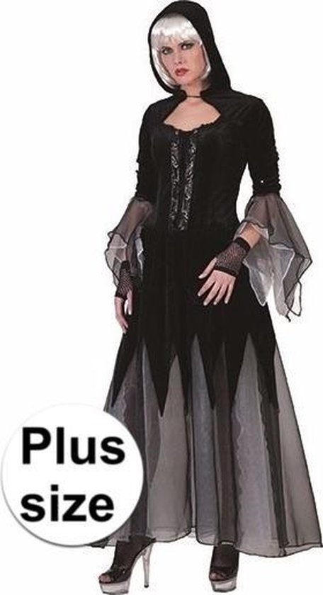 kousen Derde Gelach Halloween - Halloween - grote maten vampieren dames jurk / kostuum - horror  outfit 44/46 | bol.com
