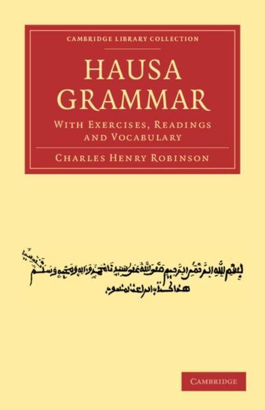 Hausa Grammar - cover