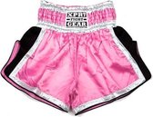 XPRT kickboks broek roze zilver S