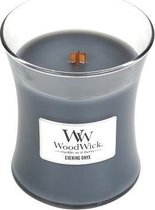 Woodwick Hourglass Medium Geurkaars - Evening Onyx