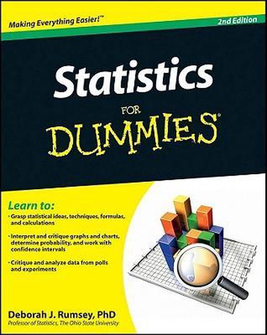 Statistics For Dummies - cover