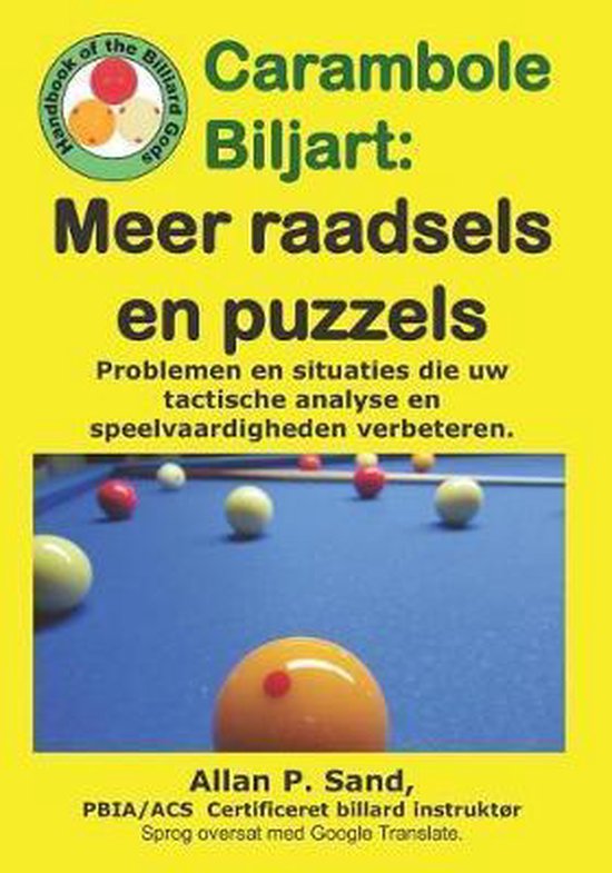 Carambole Biljart - Meer raadsels en puzzels - cover