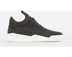 Filling Pieces Low Top Ghost Waxed Suede Antracite-43 | bol.com