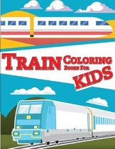 Train Coloring Book for Kids