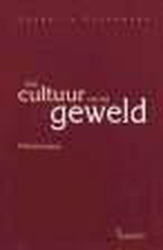 Cover van het boek 'Cultuur van het geweld'