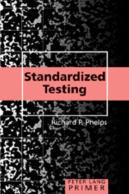 Standardized Testing Primer - cover