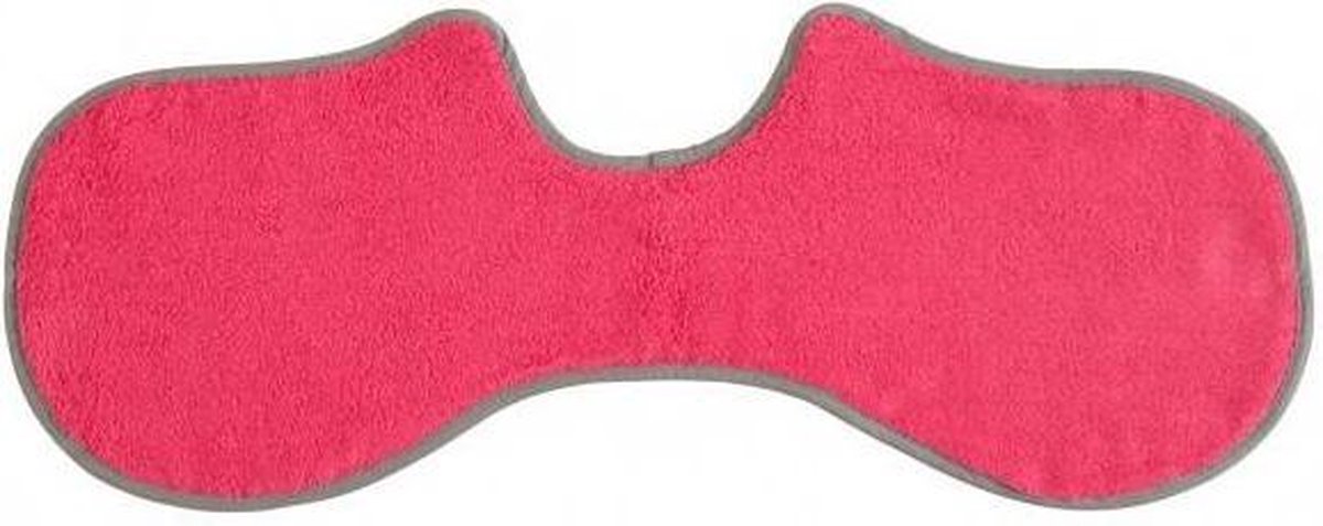 Goedkoopste Jollein - Spuugdoekje - Fuchsia / Grijs