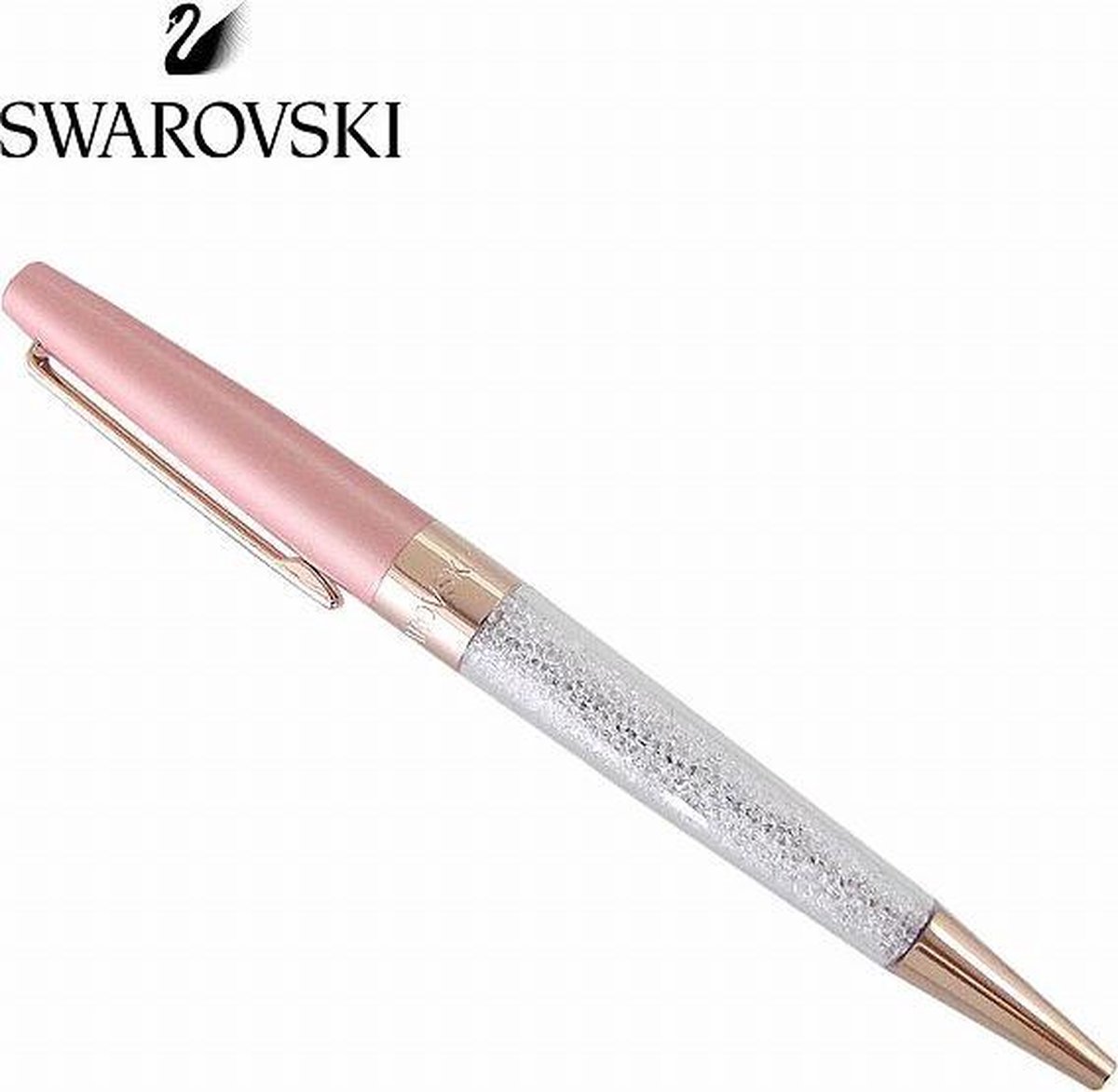 Swarovski - 5354897 Crystalline Stardust Ballpoint Pen - Pink Ros | bol.com