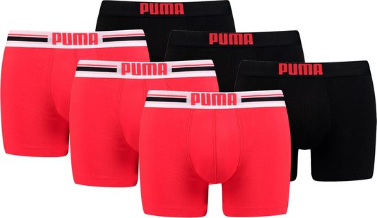 Puma D Onderbroek - Maat S - Mannen - rood/zwart/wit | bol.com