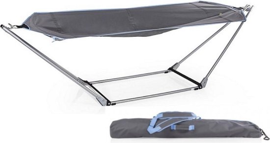 Ik heb een contract gemaakt Moedig aan schommel CamPart Travel Opvouwbare Hangmat met Frame - camping hangmat - hang mat -  buiten bed... | bol.com