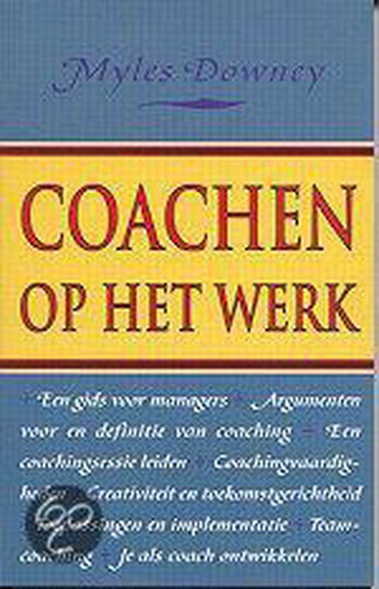9789057120886 - Coachen Op Het Werk