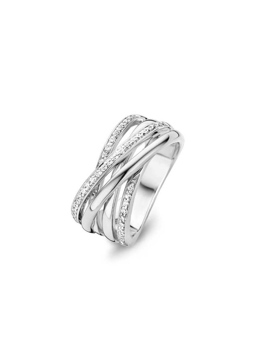 Moments Ring  15088AW/54 Zilver 17.25 mm (54) Ring met stenen Zirkonia