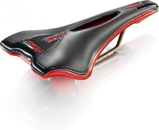 Selle Monte Grappa Zadel Bmg Zr 290 X 135 Mm Zwart/rood